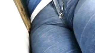 Spy on Amateur Asses in Tight Jeans Shorts Compilation