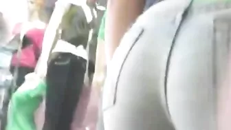 Spy on Amateur Asses in Tight Jeans Shorts Compilation