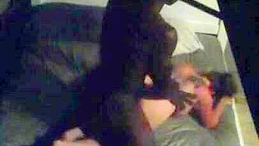Interracial Hotwife Secret BBC Fuck Session Caught on Hidden Cam