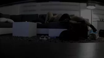 Amateur Cumming Moans on Hidden Cam Sybian Orgasms