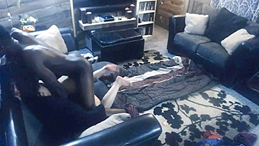 Interracial Cheating Wife Gets Banged by BBC in Hidden Cam Pt2