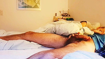 Wife Secret Sex Machine with Hidden Cam and Dick Massage