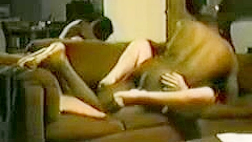 MILF Boss' Wife Gets Caught on Hidden Cam with BBC & Big Cock - Cheating Mom Moans in Orgasmic Voyeur Spy Video