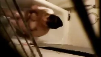 Brunette Babe Shaves & Gets Facial on Hidden Cam! Amateur Cumshot in Mouth