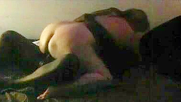 Wife Secret Interracial Fling with BBC Caught on Hidden Cam - Amateur Homemade Orgasm!