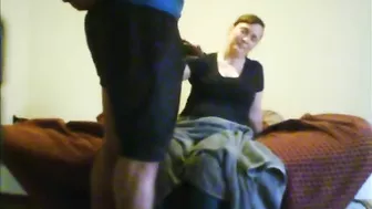 MILF Gives Black Neighbor a Handjob with Big Dick in Hidden Cam Amateur Video