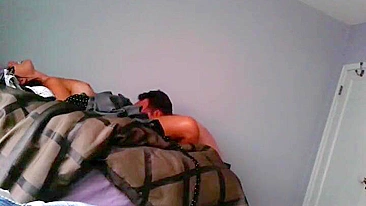 Spy on College Brunette Hidden Cam Orgasm