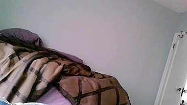 Spy on College Brunette Hidden Cam Orgasm