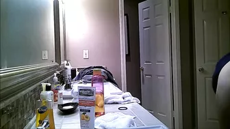 Spy on Busty BBW in Hairy Pussy Bathroom with Hidden Cam