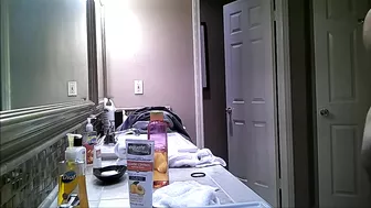 Spy on Busty BBW in Hairy Pussy Bathroom with Hidden Cam