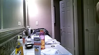 Spy on Busty BBW in Hairy Pussy Bathroom with Hidden Cam