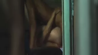 Interracial Home Fucking with Hidden Cam - Amateur BBC and Black Roomie Voyeuristic Pleasures