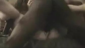 Chubby BBW Gets Fucked Hard by Big Black Cock in Hidden Cam Amateur Interracial Porn