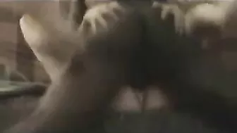 Chubby BBW Gets Fucked Hard by Big Black Cock in Hidden Cam Amateur Interracial Porn