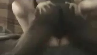 Chubby BBW Gets Fucked Hard by Big Black Cock in Hidden Cam Amateur Interracial Porn