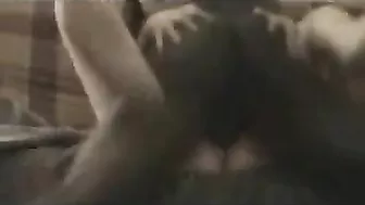 Chubby BBW Gets Fucked Hard by Big Black Cock in Hidden Cam Amateur Interracial Porn