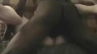 Chubby BBW Gets Fucked Hard by Big Black Cock in Hidden Cam Amateur Interracial Porn