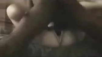 Chubby BBW Gets Fucked Hard by Big Black Cock in Hidden Cam Amateur Interracial Porn