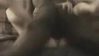 Chubby BBW Gets Fucked Hard by Big Black Cock in Hidden Cam Amateur Interracial Porn