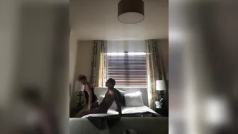 Unseen Heat! Cheerleader Wild Ride with Big Black Cock