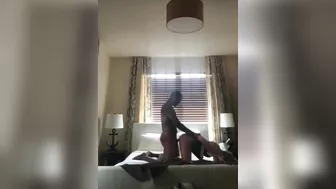 Unseen Heat! Cheerleader Wild Ride with Big Black Cock