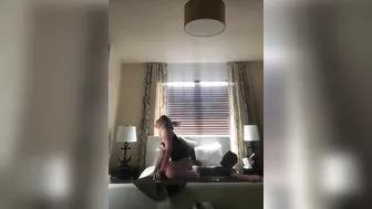 Unseen Heat! Cheerleader Wild Ride with Big Black Cock