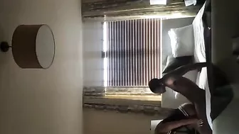 Spy on Loud Slut Amateur Sex with BBC & Big Black Cock