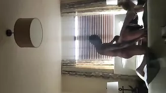 Spy on Loud Slut Amateur Sex with BBC & Big Black Cock