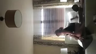 Spy on Loud Slut Amateur Sex with BBC & Big Black Cock