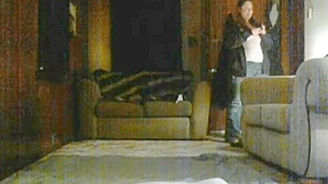 Big Black Cock Hidden Cam Interracial Fuck with Chubby BBW