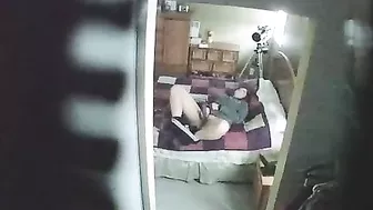 MILF Hidden Cam Masturbation with Dildo and Vibrator