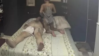 Amateur Tiny Asian Gives Massage & Rides Cock to Happy Ending