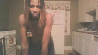 Spying on My BBC FWB - Homemade Amateur Porn with Hidden Cam