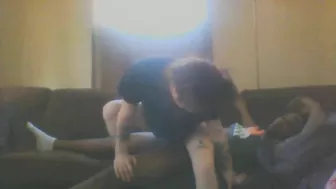 Spying on My BBC FWB - Homemade Amateur Porn with Hidden Cam