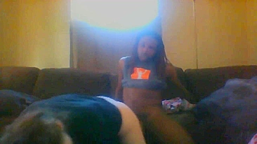 Spying on My BBC FWB - Homemade Amateur Porn with Hidden Cam