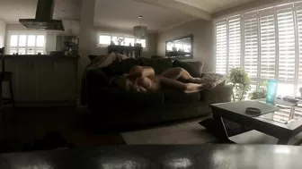 Unfaithful Brunette Gets Caught on Hidden Cam during Homemade Sex with Best Friend