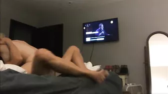 Spying on GF Hidden Cam Cowgirl Ride with Moans