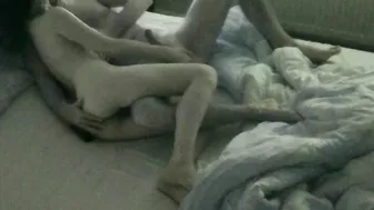 Amateur Hidden Cam Handjob with Big Dick and Cumshot