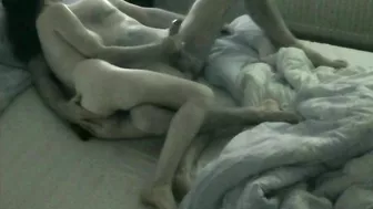 Amateur Hidden Cam Handjob with Big Dick and Cumshot