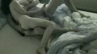 Amateur Hidden Cam Handjob with Big Dick and Cumshot