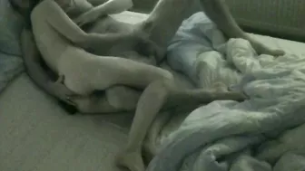 Amateur Hidden Cam Handjob with Big Dick and Cumshot