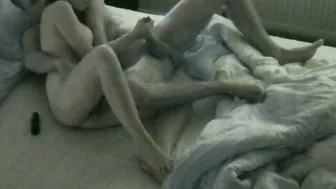 Amateur Hidden Cam Handjob with Big Dick and Cumshot