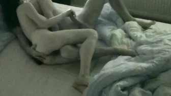 Amateur Hidden Cam Handjob with Big Dick and Cumshot