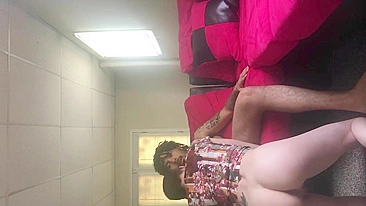 Interracial Amateur Blowjob Cowgirl Fucks Black BBC