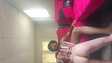 Interracial Amateur Blowjob Cowgirl Fucks Black BBC