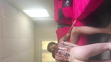 Interracial Amateur Blowjob Cowgirl Fucks Black BBC