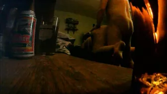 Amateur Porn Star Hidden Cam Doggy Style with Fat Ass and Moaning