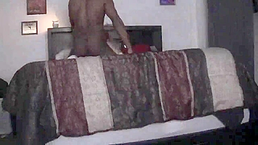 Neighbor Secret Cam catches Hot Wife Interracial BBC with Cuckold Hubby