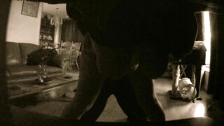 Spying on Cheating Wife Hidden Cam MILF Action