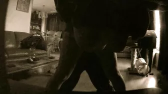 Spying on Cheating Wife Hidden Cam MILF Action